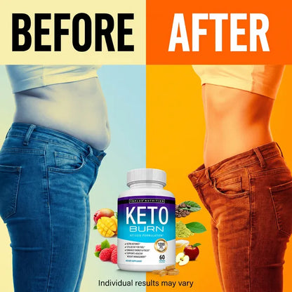 Keto Burn Pills Ketosis - 1200 Mg Ultra Advanced Natural Ketogenic Using Rapsberry Ketone Support Energy